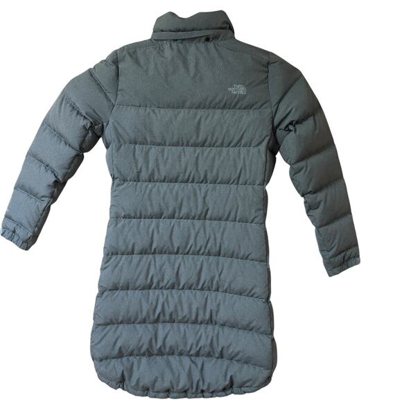 The North Face Down Jacket Women's Size Small Gray Puffer Quilted - Picture 4 of 7